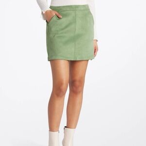 Vero Moda Preslie Suede Mini Skirt Women’s Medium NWT